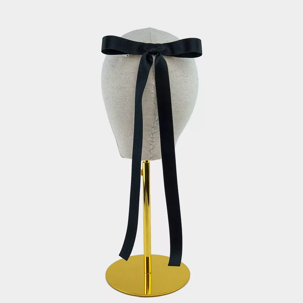 Skinny Long Silk Black Ribbon Bow | Kate Harris Design