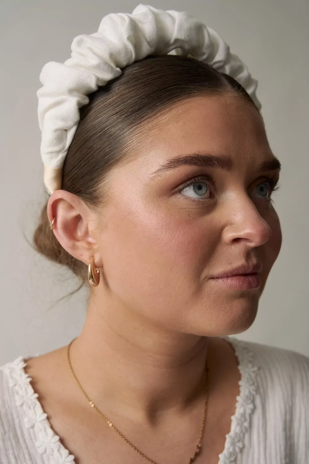 The Irish Linen Crown | Luxury Hairbands | Bridal Hairbands | Kate Harris Design